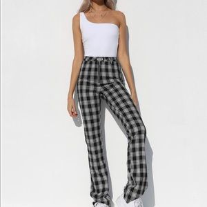 Brand new(with tags) I.AM.GIA black plaid pants